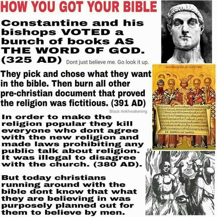 The Old Constantine Myth: Not How We Got the Bible.