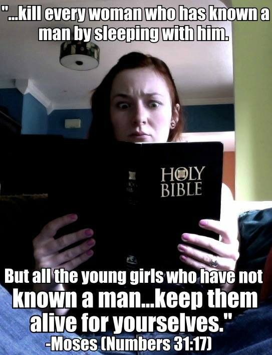 Cherry Picking the Bible: Numbers 31:17