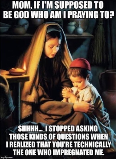 Misunderstanding the Trinity.